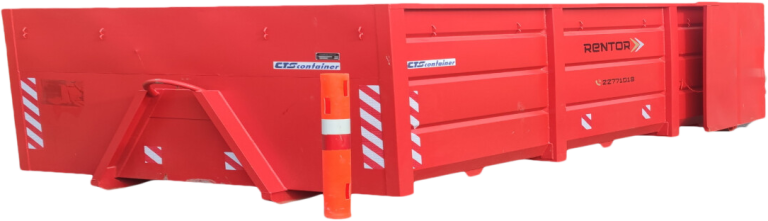 Container lille 8 m3 – max 6 tons