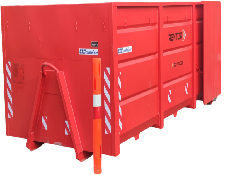 Container stor – 25 m3 – max 12 tons